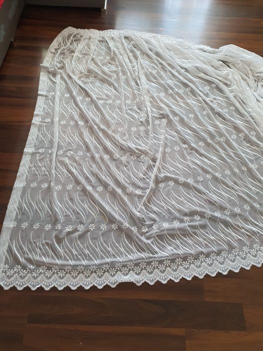 Perdea cu broderie si paiete 7.25 (3m) x 1.84m inaltime