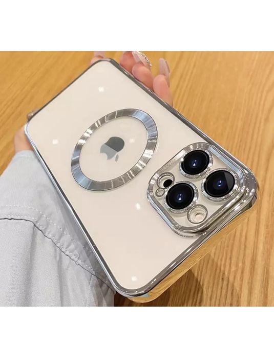 Iphone 13/14/15/16E/16/17/PRO/MAX/PLUS/AIR Husa Rainbow Cerc Magnetic