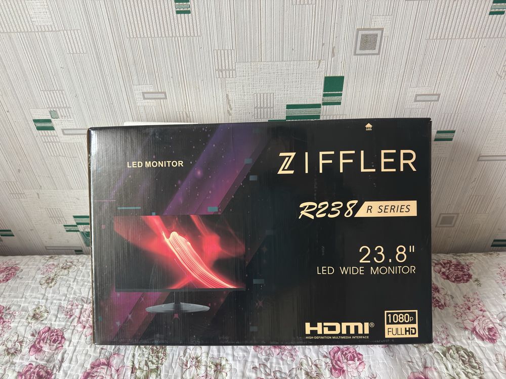 Монитор ziffler, 24" full hd