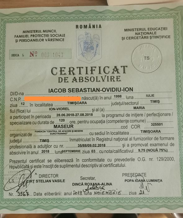 Masaj terapeutic, relaxant și Yumeiho