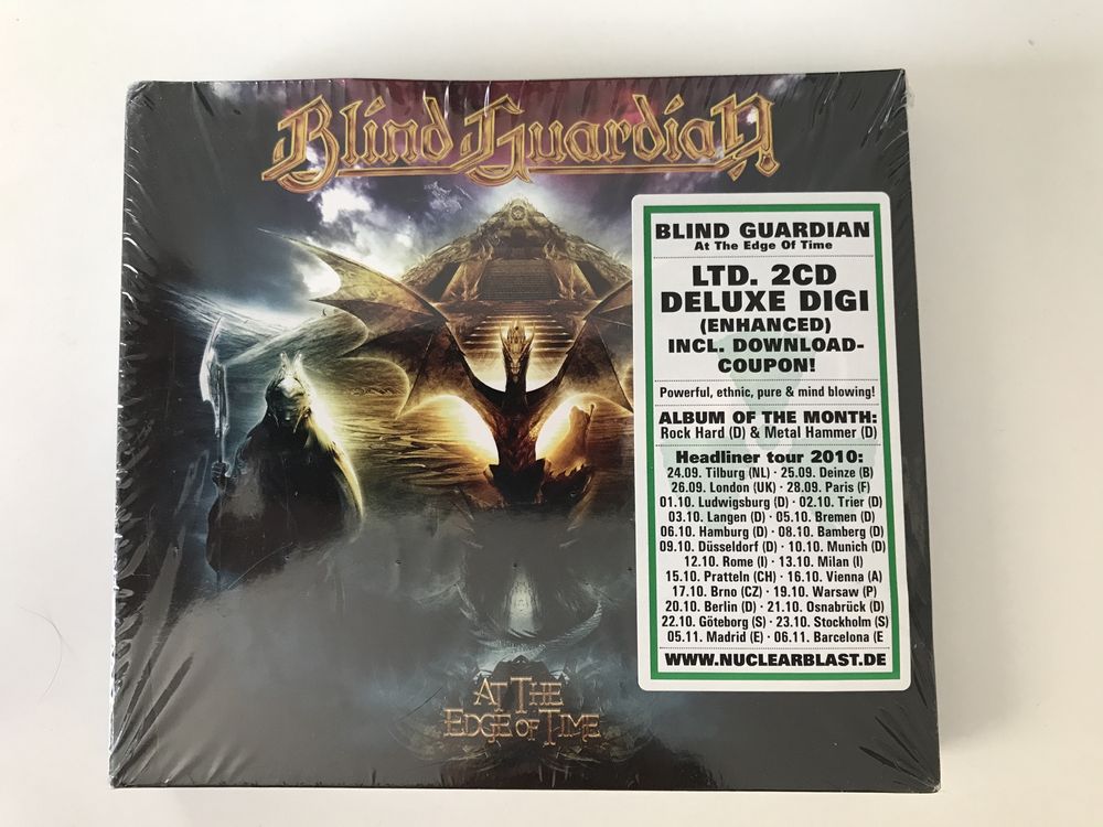 Vand dublu cd audio original - Blind Guardian - At the Edge of Time