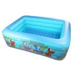 Piscina gonflabila pentru copii, PVC, 210 x 147 x 55 cm