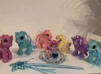 My Little Pony 7 buc plus coronita si bagheta