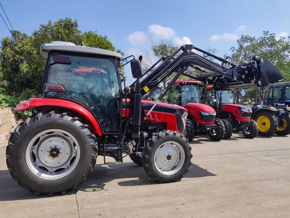 ТРАКТОР 4Х4,нов,100 кс,климатик,наличен може и челен товарач