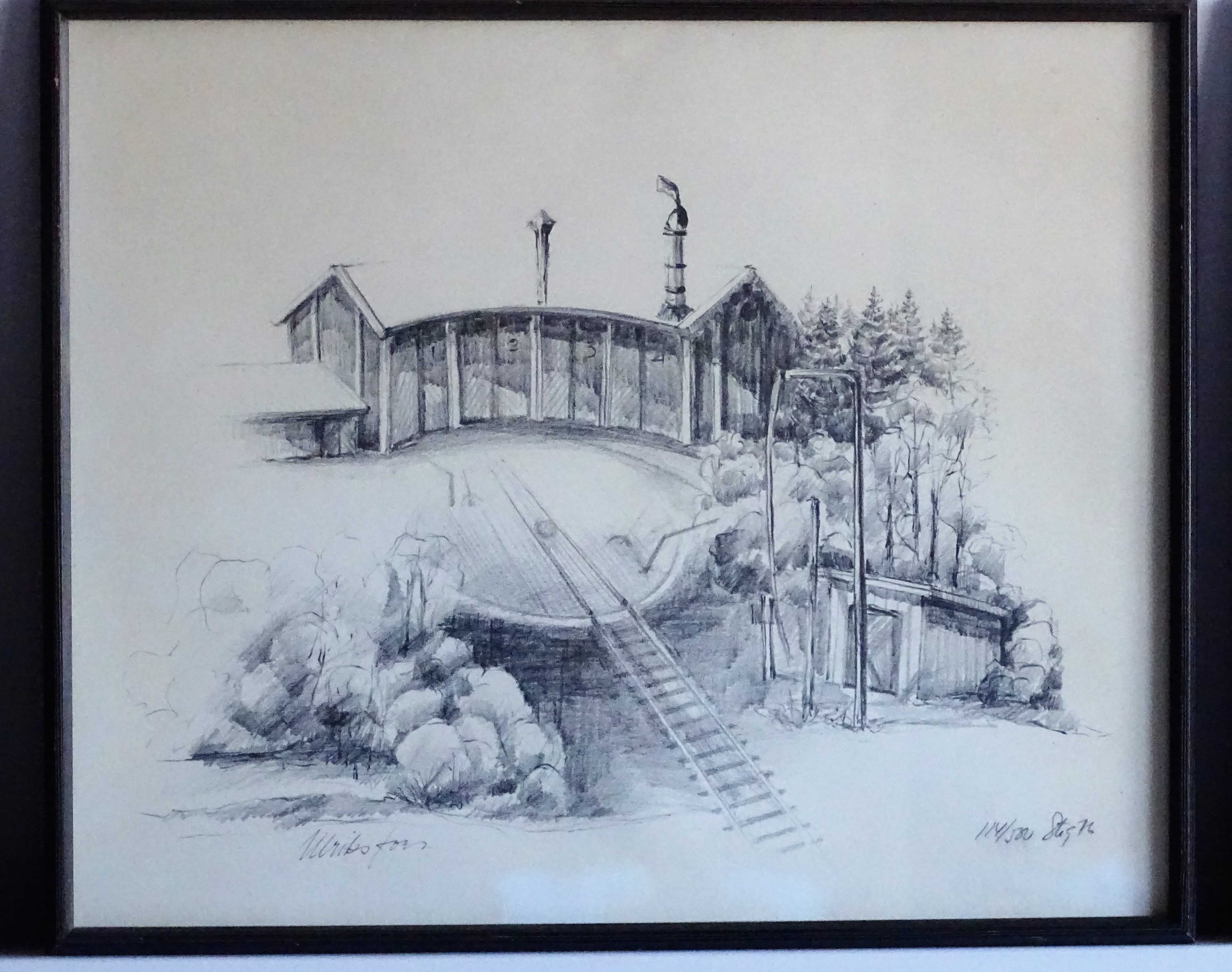 Рамкирани художествени графики - 4 бр. от 1976
