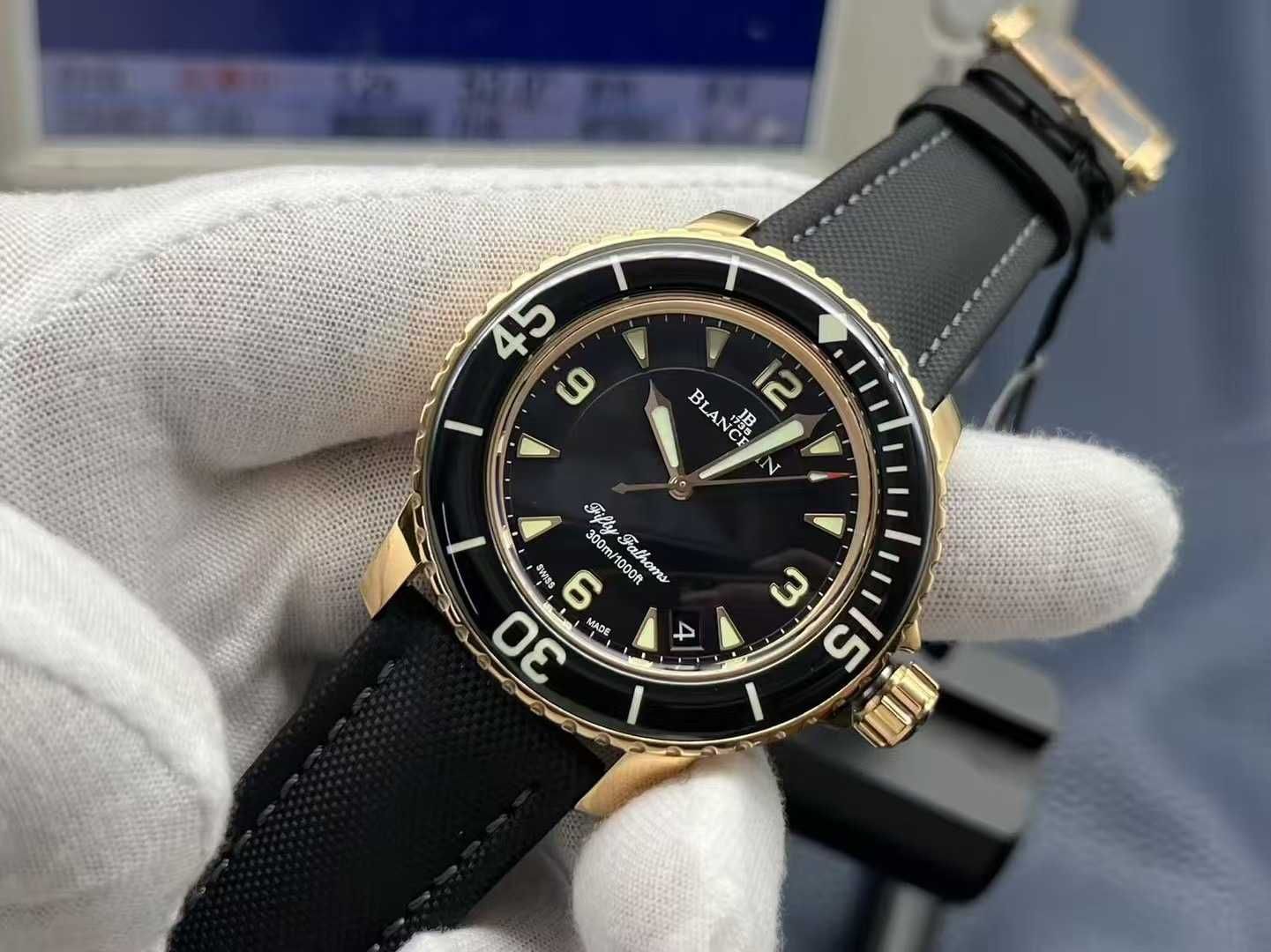 Blancpain Fifty Fathoms 45mm / AU 750 ЗЛАТО