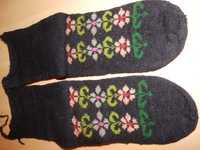 Ръчно плетени вълнени чорапи, дамски ръкавици, различни цени