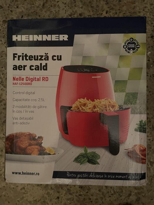 Friteuza cu aer cald Heinner Nou Sigilat !