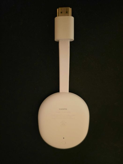 Google Chromecast TV, 4K, HDMI, Bluetooth, Wi-Fi, Alb