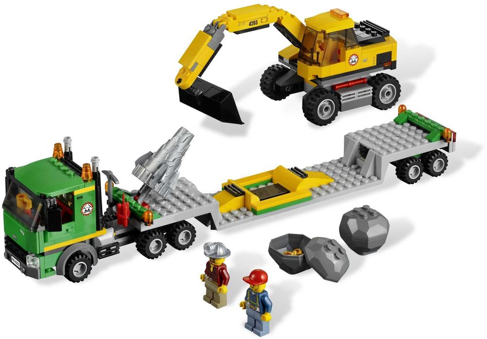 Lego City Complete Mining collection 4200 / 4201 / 4202 / 4203 / 4204
