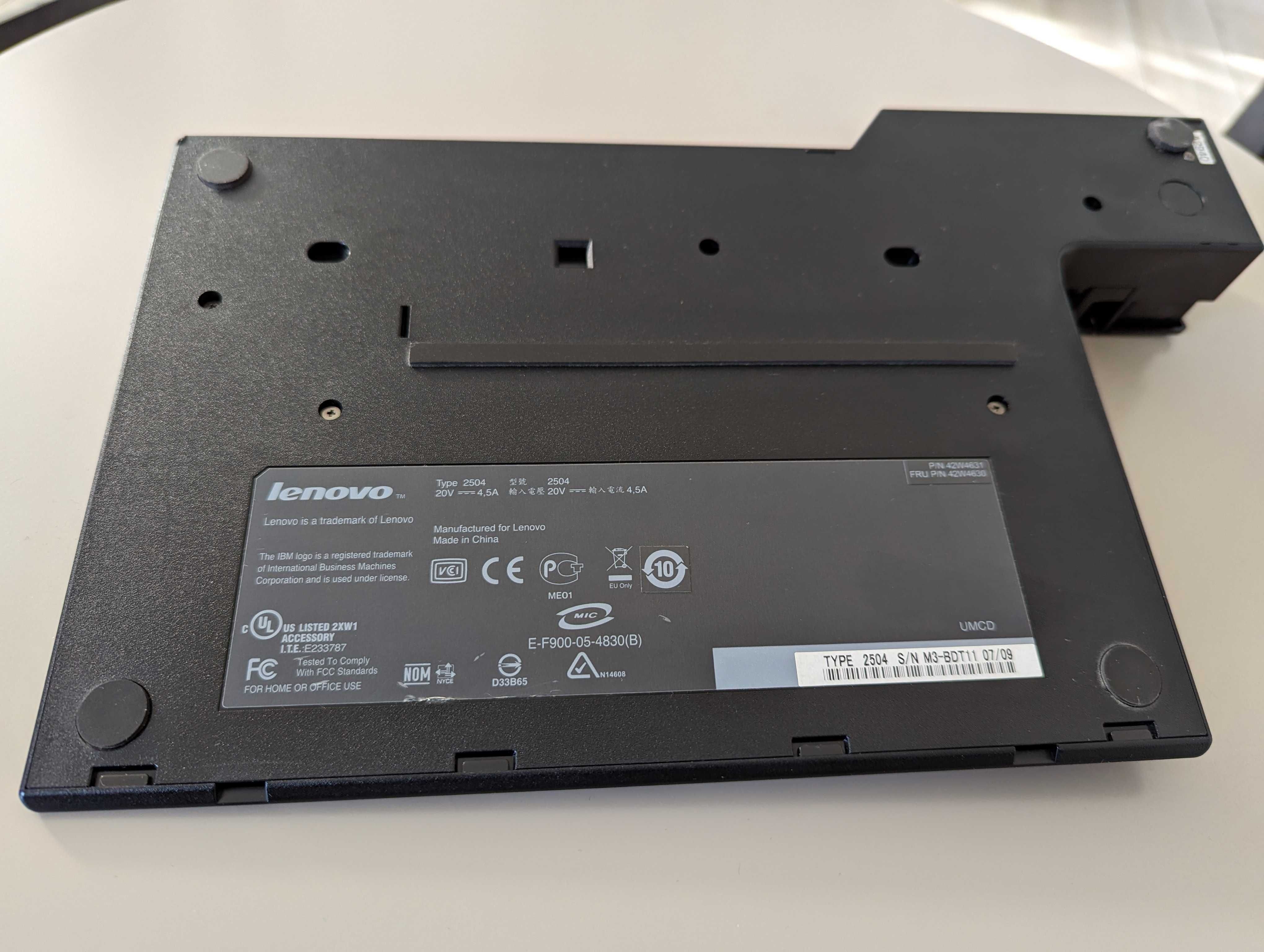 LENOVO ThinkPad docking station