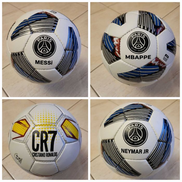 Мешка + Топка Меси Неймар Мбапе Роналдо 2023г Ново Детско Псж  psg