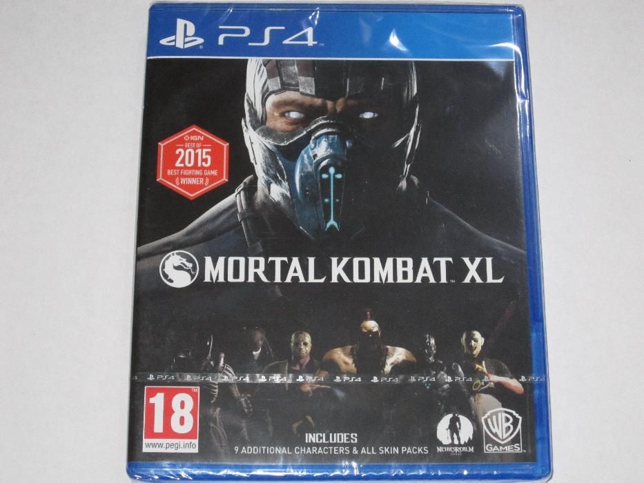 ДИСК PlayStaion 4 PS4 MORTAL KOMBAT XL рус.язык Новый! Лицензия! Игры