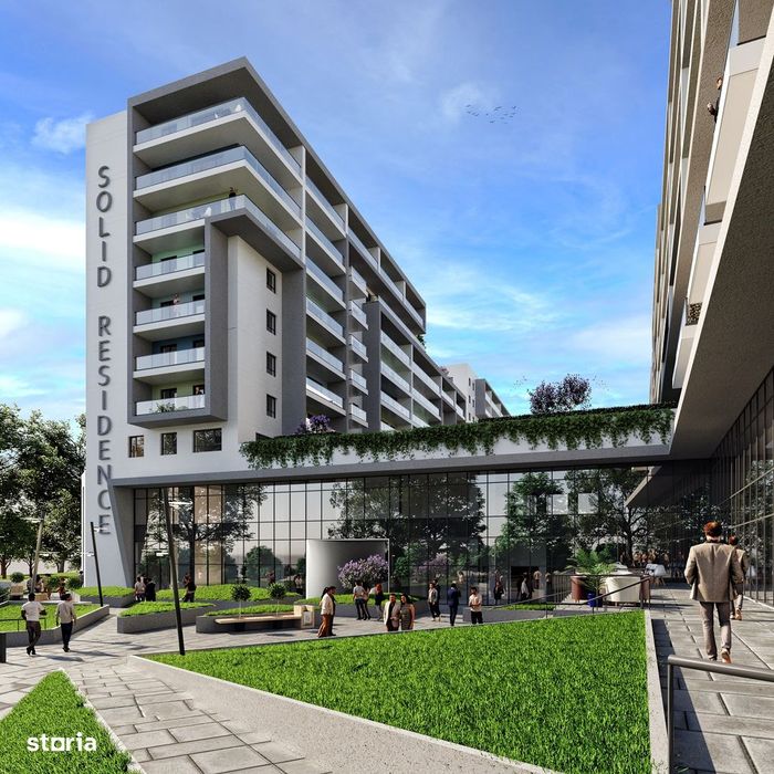 Solid Residence Baba Novac Studio 1+1 Rate pana la 5 ani -Smart Home