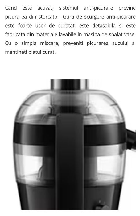 Storcator fructe si legume Phillips Viva Collection