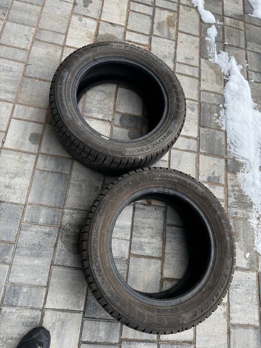 Зимние шины пара triangle  215/55/r16