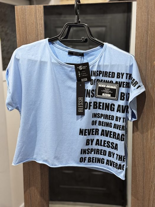 Синя тениска Alessa