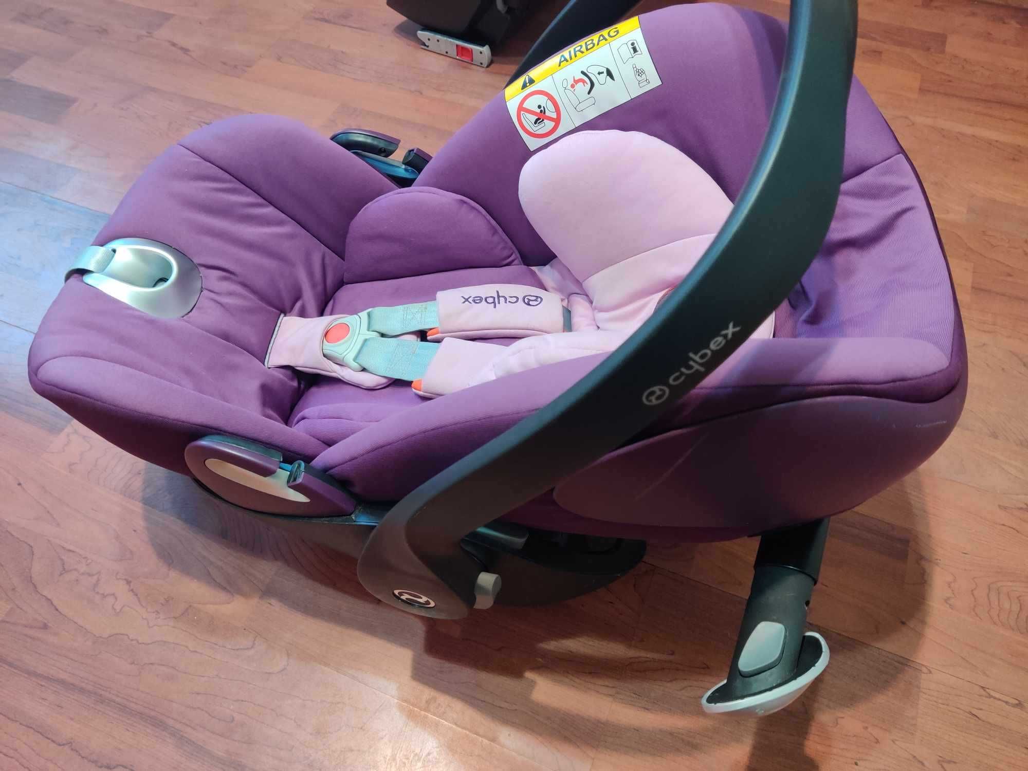 Scoica scaun auto bebe/copil Cybex Platinum Cloud Q+ baza Isofix Cybex