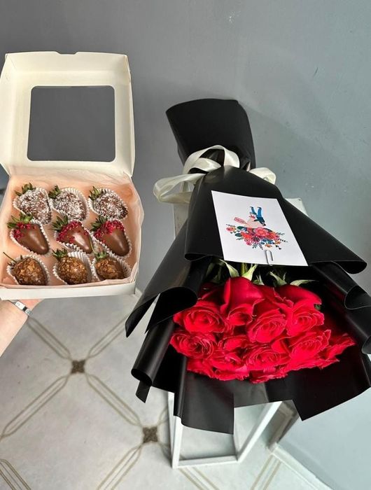 Бесплатная доставка цветы Астана розы хризантема гипсофила пионы