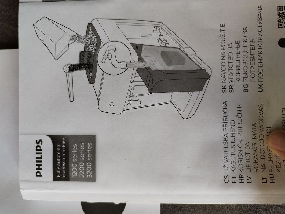 Espressor automat Philips EP2231/40, sistem LatteGo, 3 bauturi, filtru