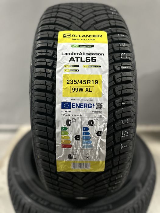 Нови всесезонни гуми ATLANDER 235/45R19 99W XL НОВ DOT БОРД 2354519