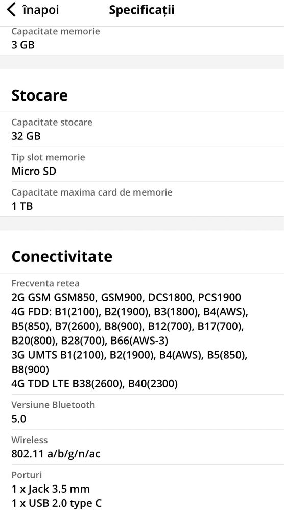 Tableta Samsung Galaxy Tab A7