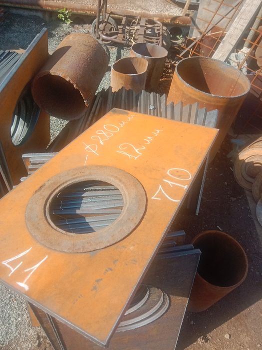 Плита печная стальная