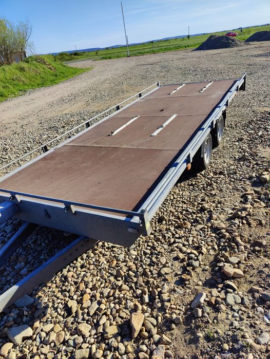 Trailer Blyss Heimann 5metri moto atv auto remorci