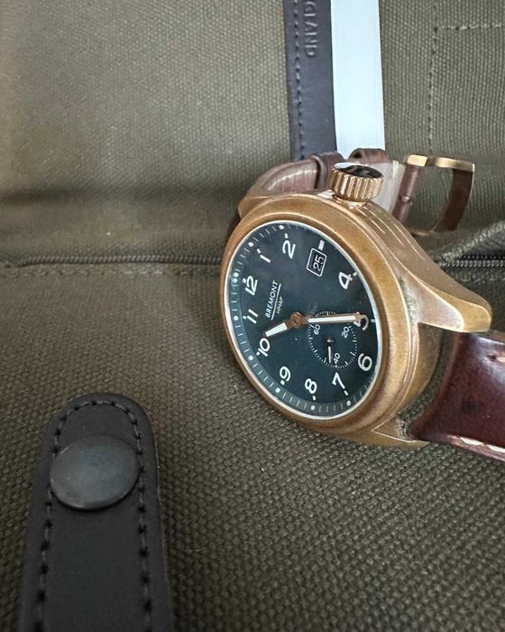 Ceas automatic barbatesc Bremont Broadsword - carcaza bronz