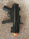 Pistol mitralieră jucarie cu baterii