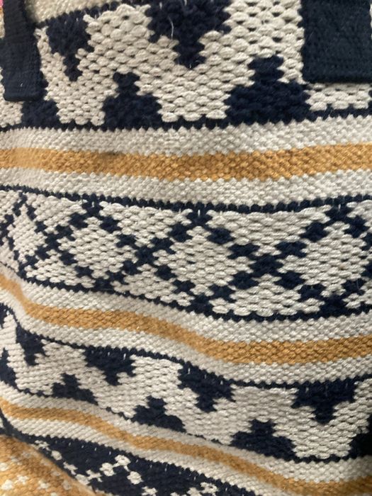 Грънч чанта от дебел плат с подплата