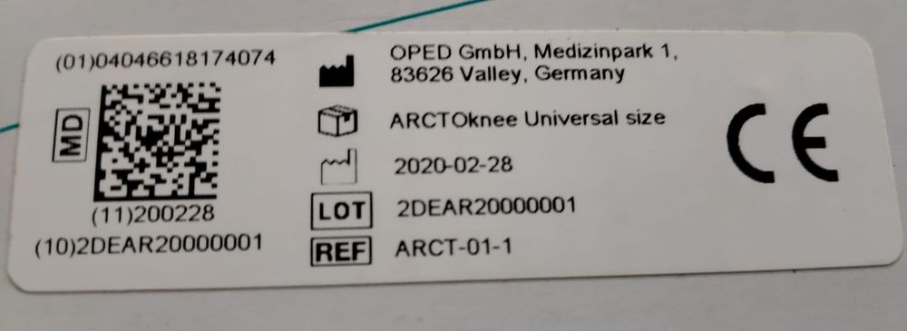 Orteza genunchi OPED ARCTO KNEE noua atele articulare