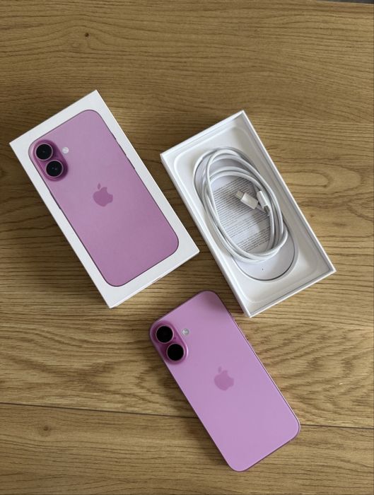 Iphone 16 128 GB Pink Гаранция