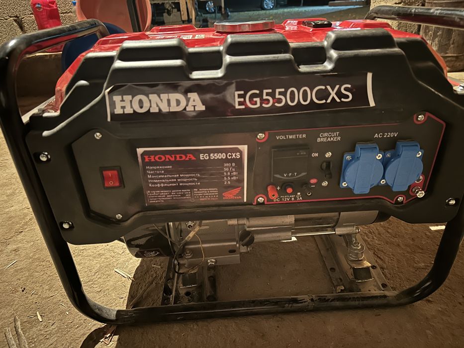 Генератор HONDA 5500 kv
