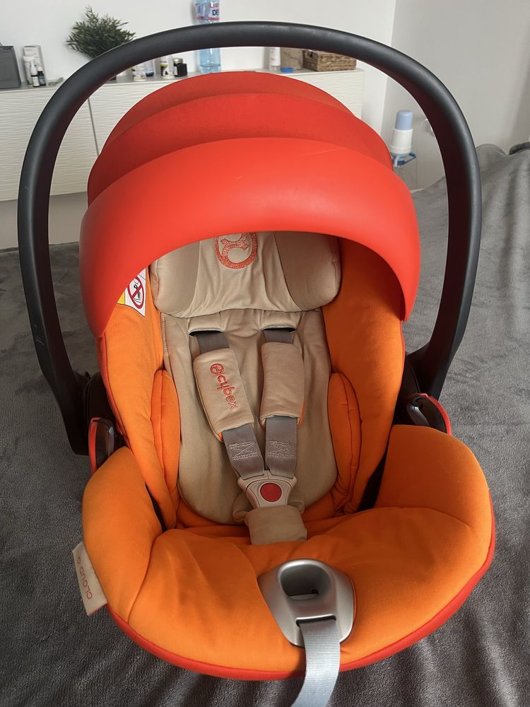 Столче за кола Cybex Aton q + Оригинално зимно чувалче