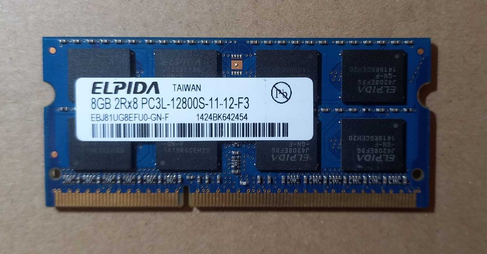 memorii laptop DDR3 8GB 1600 posibil kit 16GB din 2buc x 8GB