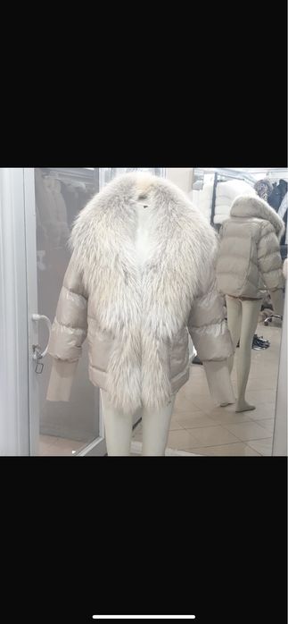 Geaca cu blana naturala