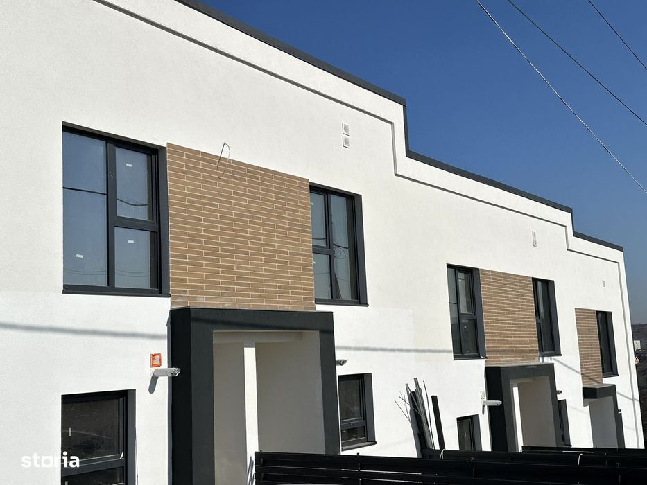 Finalizata! Casa 3 camere D 2 bai 86mp zona Bucium Visan