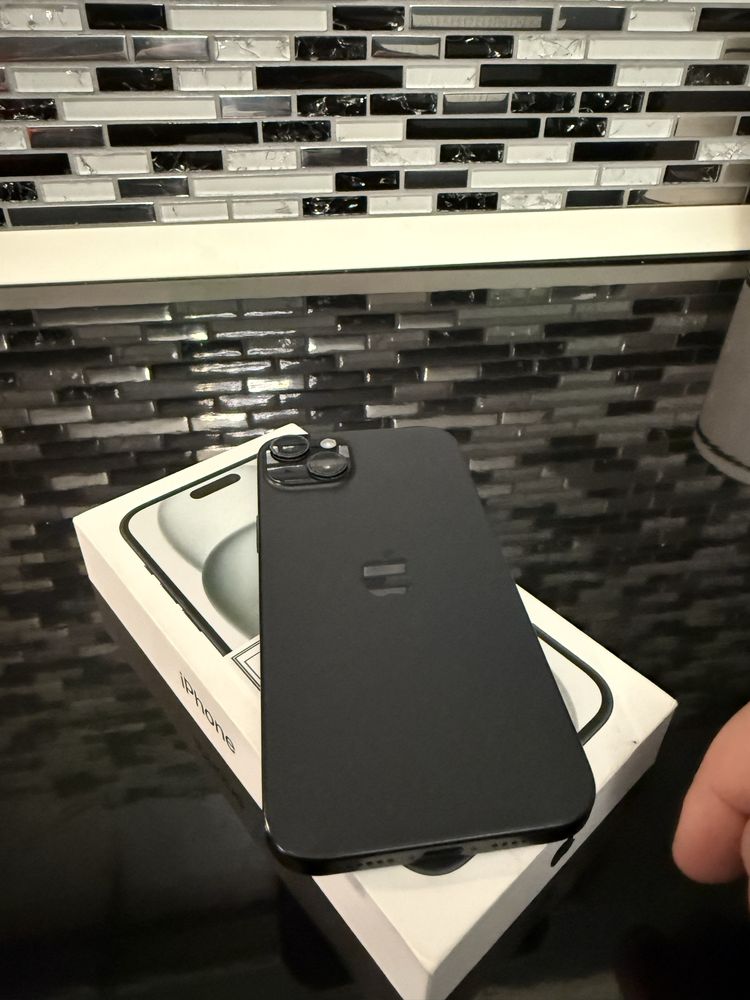 Iphone 15 plus Black FULL BOX