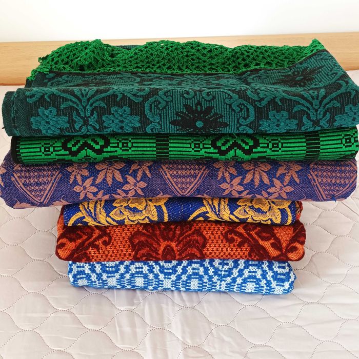 Жакардови покривки килими пътеки нови