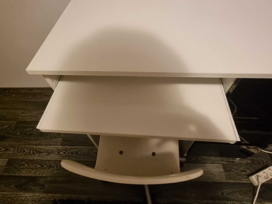 Birou 50x90 alb-negru