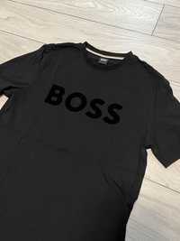 Tricou negru, original, Hugo Boss, marimea M