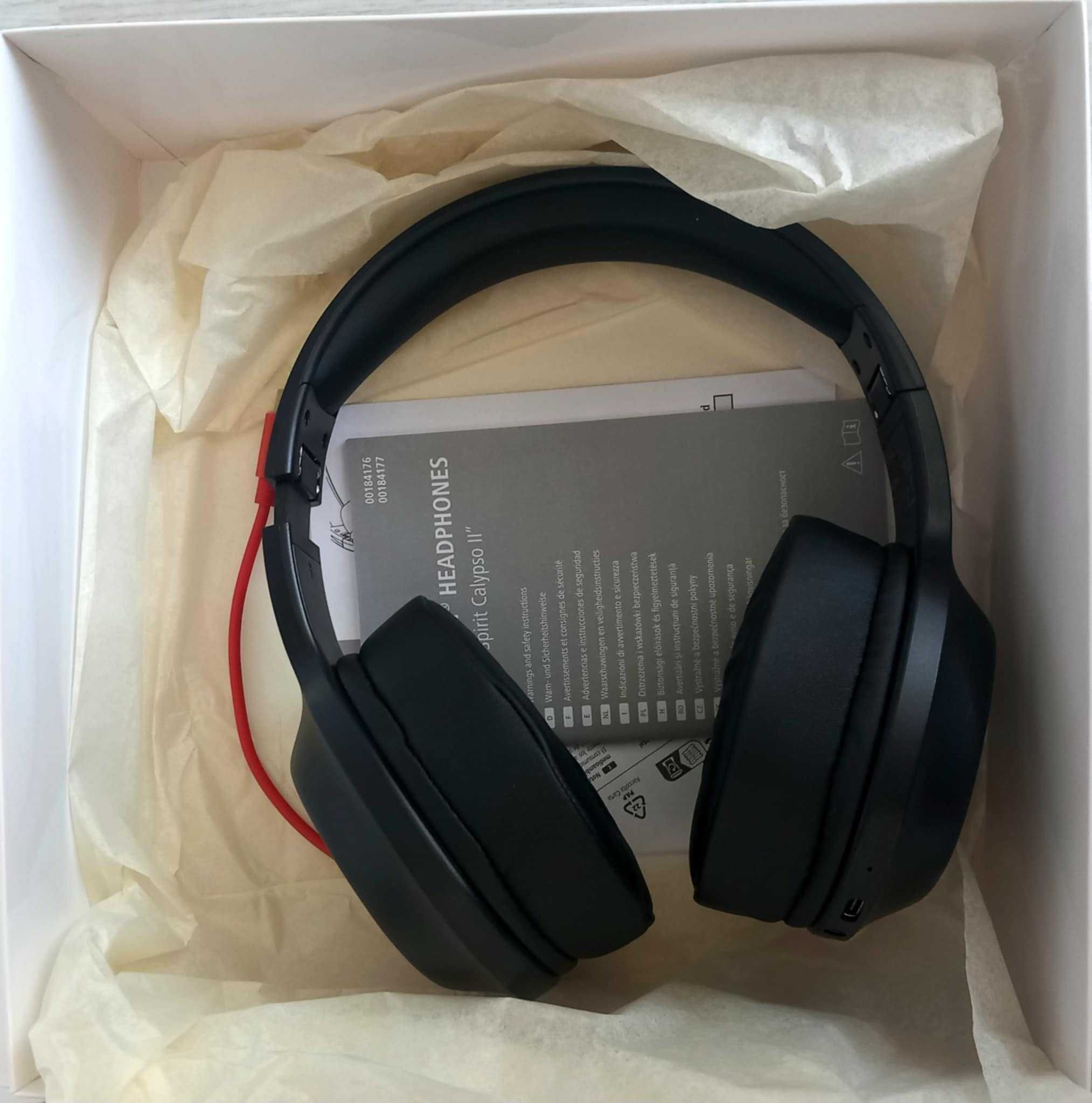 Слушалки Hama Spirit Calypso II, безжични, микрофон, Bluetooth, Черни