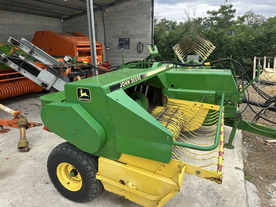 Presa balotiera jhon deere 459 pikup 2m 3 furci impecabila ca noua !