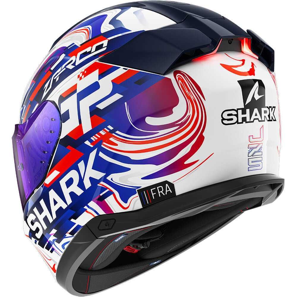 Мото Каска SHARK SKWAL i3 Zarco  FRENCH GP,LED светлини