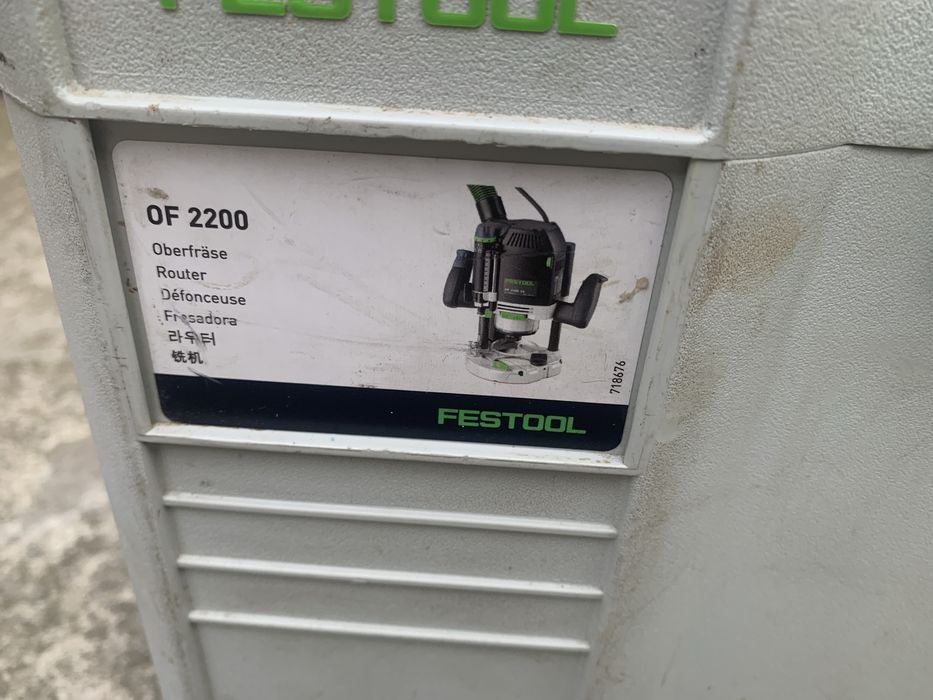 Festool OF 2200 EB/220-240V/2200W/оберфреза в куфар