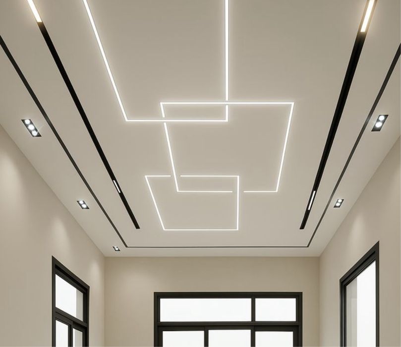 Натяжные Потолки в Шымкент - Парящие, Теневые, Скрытые