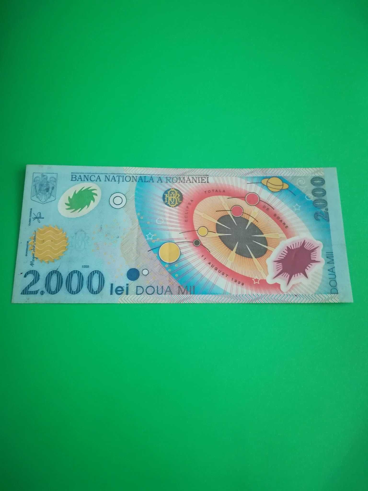 Bancnotă 2000 Lei (1999) - Seria 002A