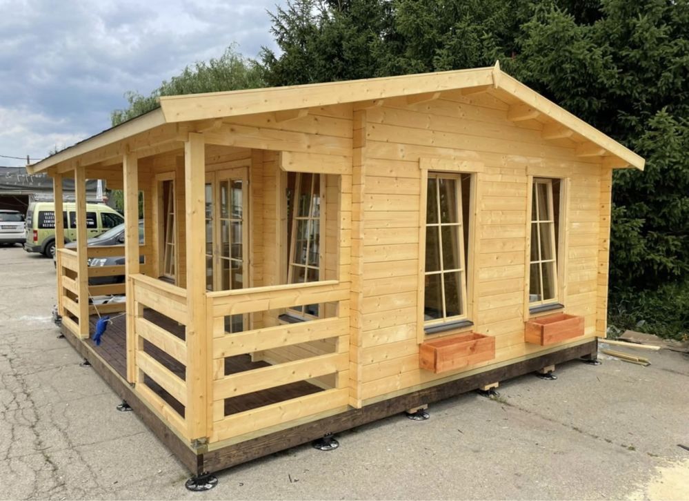 Cabane de grădina la cheie de locuit