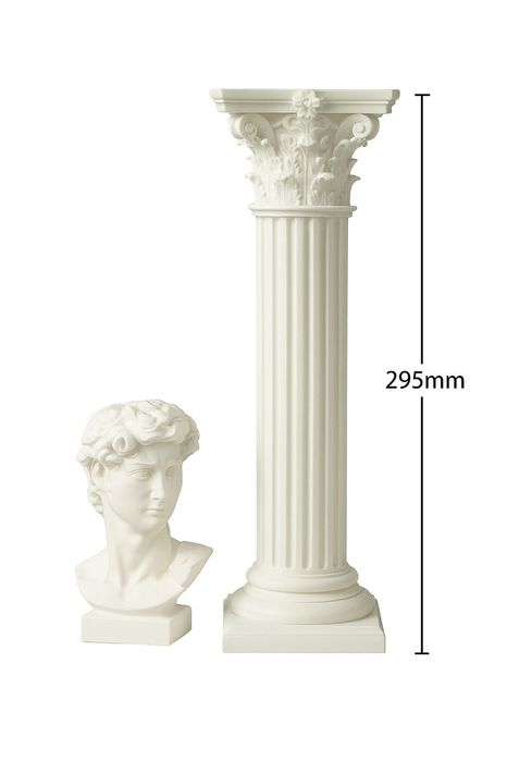 Дизайнерская гипсовая колонна в греческом стиле — для интерьера